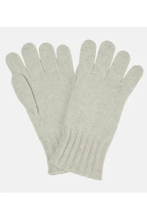 Loro Piana Guantes de cachemir y seda