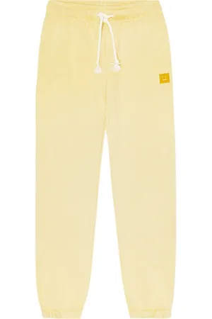 Acne Studios Pantalones deportivos Face de algodón