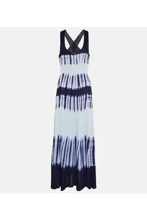Proenza Schouler Vestido midi tie-dye