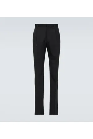 Lanvin Pantalones rectos de lana