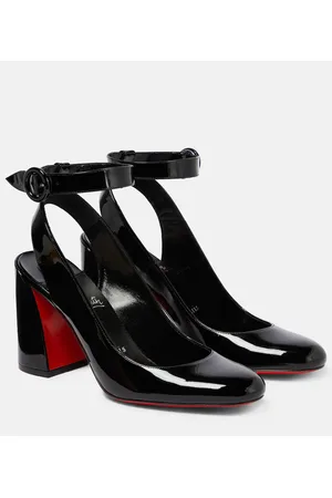 Christian Louboutin Salones destalonados Miss Sab de piel
