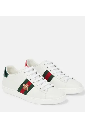 Gucci Zapatillas Ace de piel