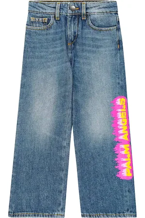 Palm Angels Jeans rectos con logo