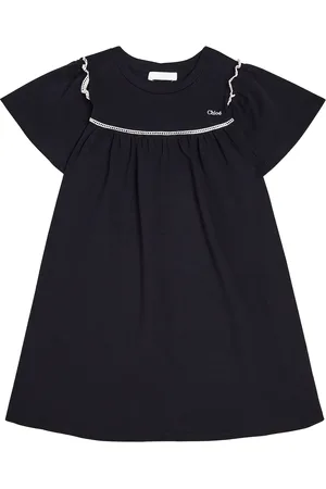 Chloé Chloé Kids Vestido de algodón