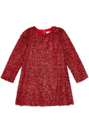 MONNALISA Vestido de Lurex® con volantes