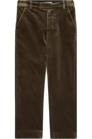BONPOINT Pantalones rectos Timote de terciopelo