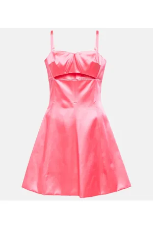 Patou Vestido corto en mezcla de algodón