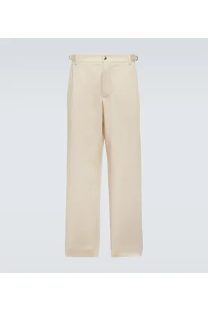 Jacquemus Pantalones Le Pantalon Jean de algodón y lino