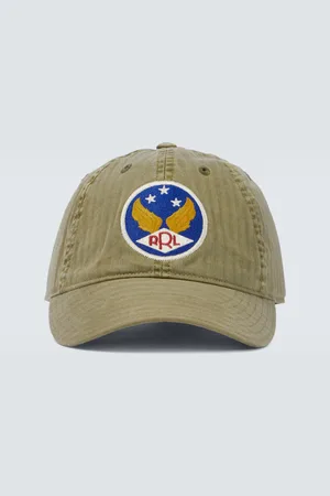 Ralph Lauren Gorra de algodón con bordado