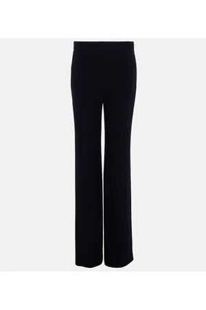 Chloé Chloé Pantalones anchos de cachemir y lana