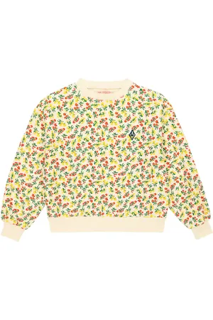The Animals Observatory Sudadera Bear de algodón floral