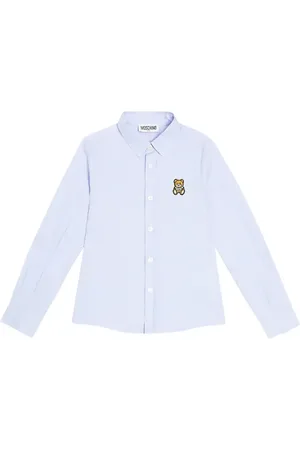 Moschino Camisa de algodón con osito de peluche
