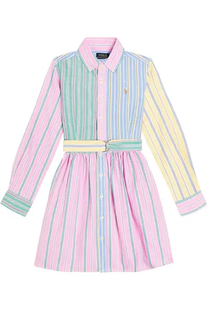 Ralph Lauren Vestido Louella de algodón a rayas