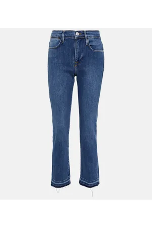 Frame Jeans rectos Le High de tiro alto
