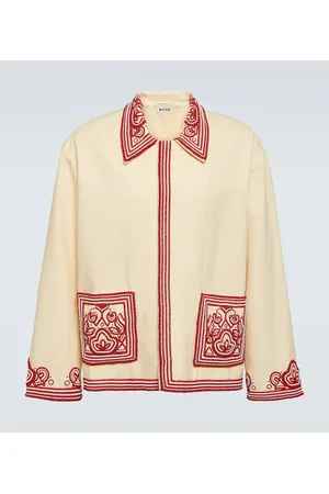 BODE Chaqueta Flora de algodón bordada