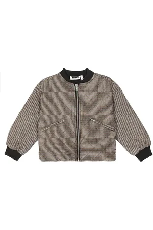 Molo Chaqueta bomber Hanne a cuadros