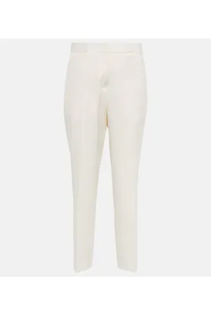 Jil Sander Pantalones rectos de lana
