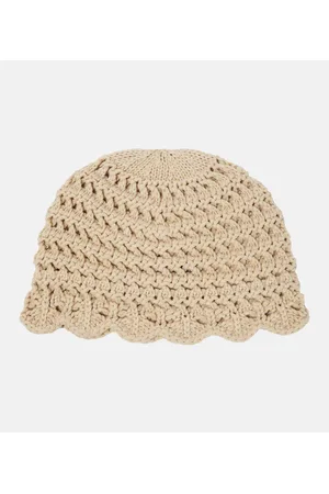 Loro Piana Gorro en croché de algodón