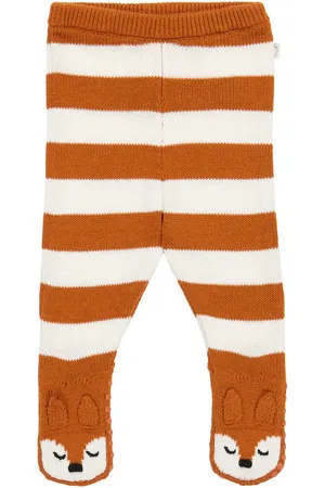 Stella McCartney Bebé - leggings de algodón y lana