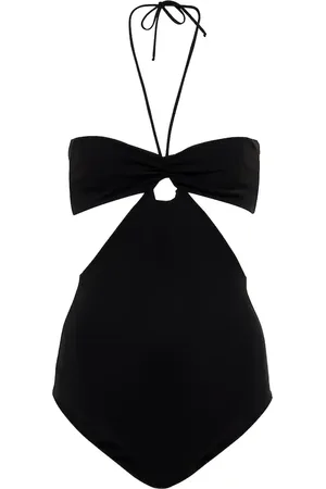 Nensi Dojaka Bañador cuello halter