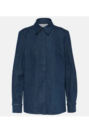 GABRIELA HEARST Camisa Cruz en denim