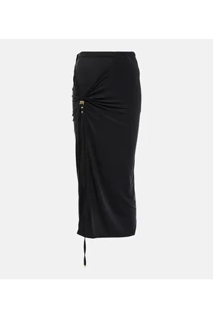 Jacquemus Falda midi La Jupe Pareo Croissant