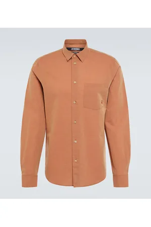 Jacquemus Camisa La Chemise Meio de lana y algodón