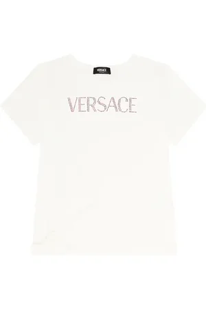 VERSACE Camiseta en jersey de mezcla de algodón
