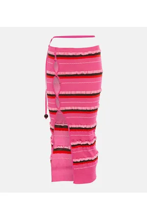 Jacquemus Falda midi La Jupe Maille Concha