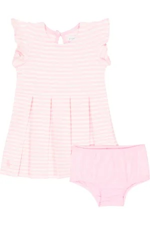 Ralph Lauren Bebé - set de vestido y braga