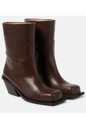 Gia Borghini Botines Blondine de piel