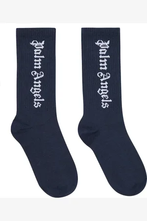 Palm Angels Calcetines en mezcla de algodón con logo