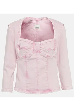 Isabel Marant Top Vanio en denim