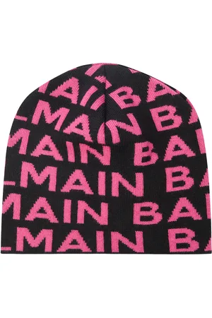 Balmain Gorro de lana virgen con logo