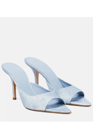 Gia Borghini Mules Perni 04 en denim