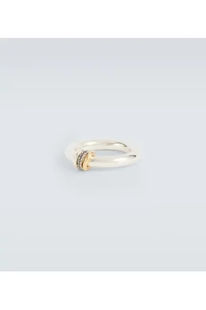 SPINELLI KILCOLLIN Anillo Sirius Max de oro de 18 ct y plata de ley con diamantes