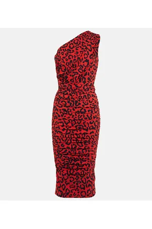 Dolce & Gabbana Vestido midi de jersey estampado
