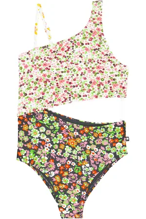 Molo Bañador Naan floral con aberturas