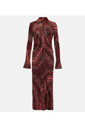Altuzarra Vestido camisero Claudia estampado