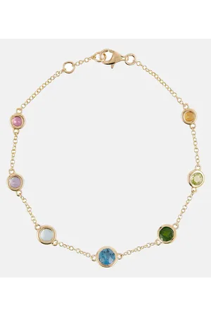 Shay Pulsera Rainbow Bezel Drop de oro amarillo de 18 ct
