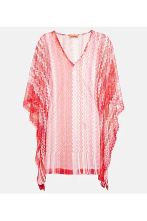 Missoni Caftán de punto en zigzag
