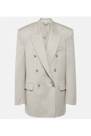 MAGDA BUTRYM Blazer cruzado de lana