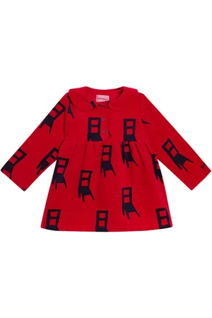 Bobo Choses Bebé - vestido Have A Seat de terciopelo