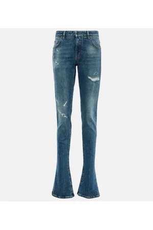 Dolce & Gabbana Jeans flared de tiro alto