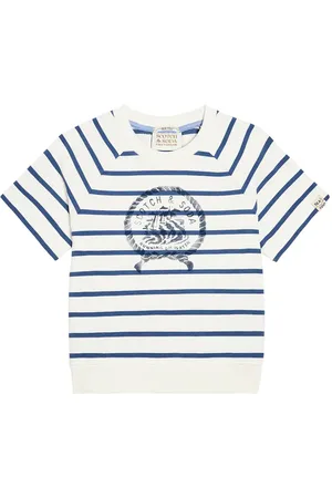 Scotch&Soda Camiseta de jersey de algodón estampada