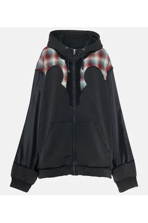 Maison Margiela X Pendleton sudadera con capucha de algodón