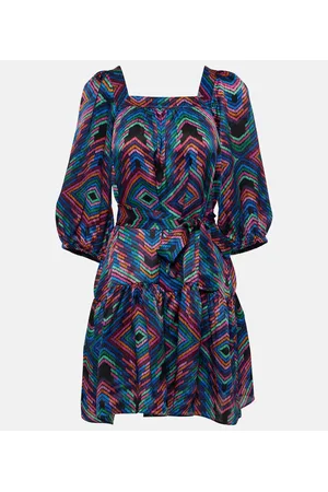 ERES Vestido corto Nightclub de satén