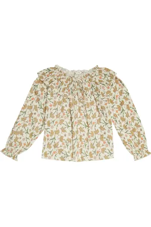 The New Society Blusa Indiana Olivia de algodón floral