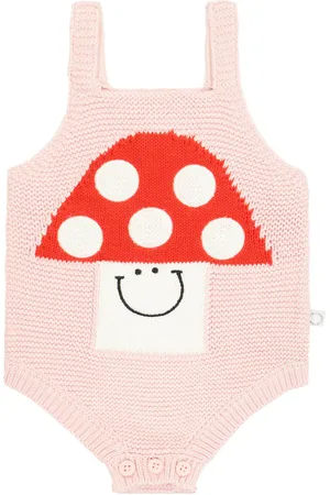 Stella McCartney Bebé - body de algodón y lana
