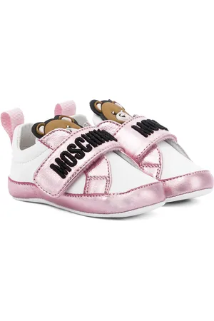 Moschino Bebé - zapatillas de piel